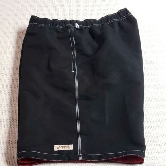Tommy Hilfiger Blue Cinched Lined Pocketed Sz. XL Board Shorts - Picture 1 of 14